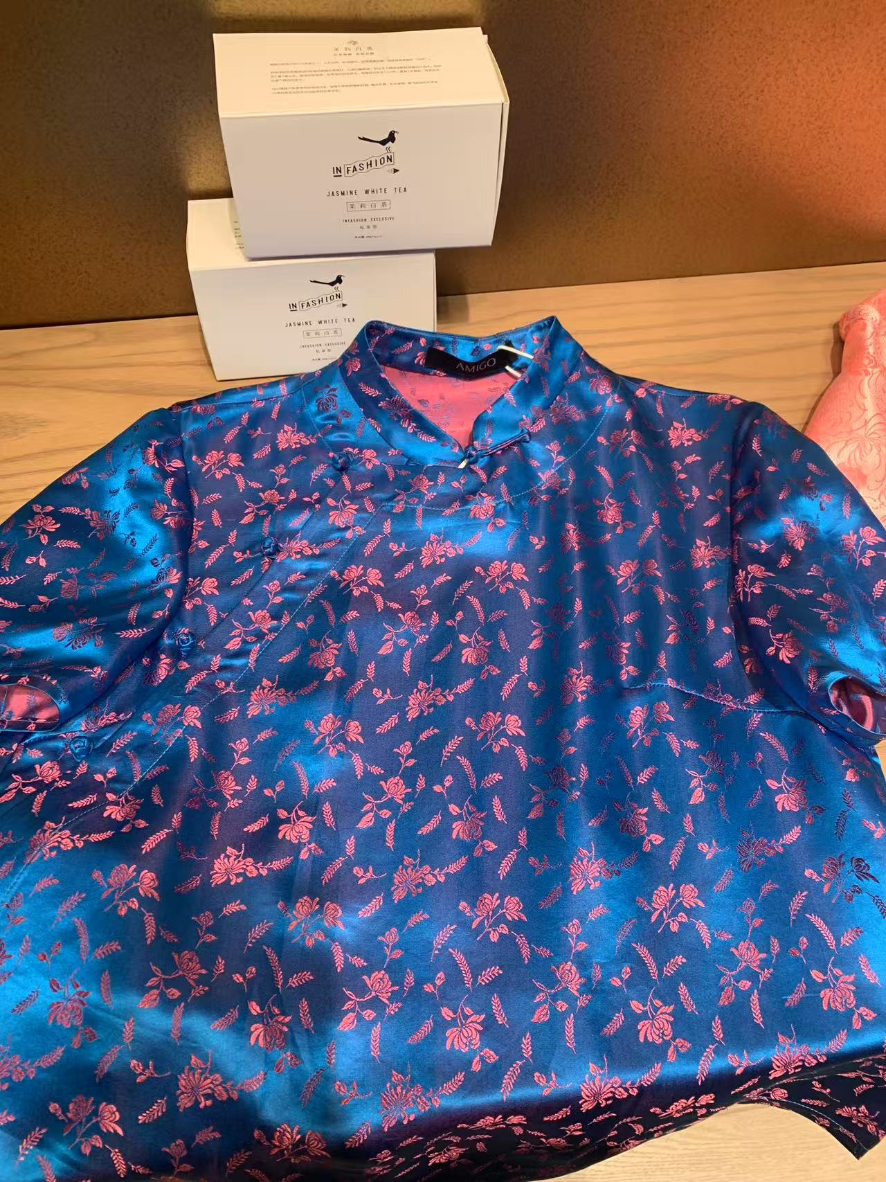 AMG2504191TOP Short Sleeve Blouse