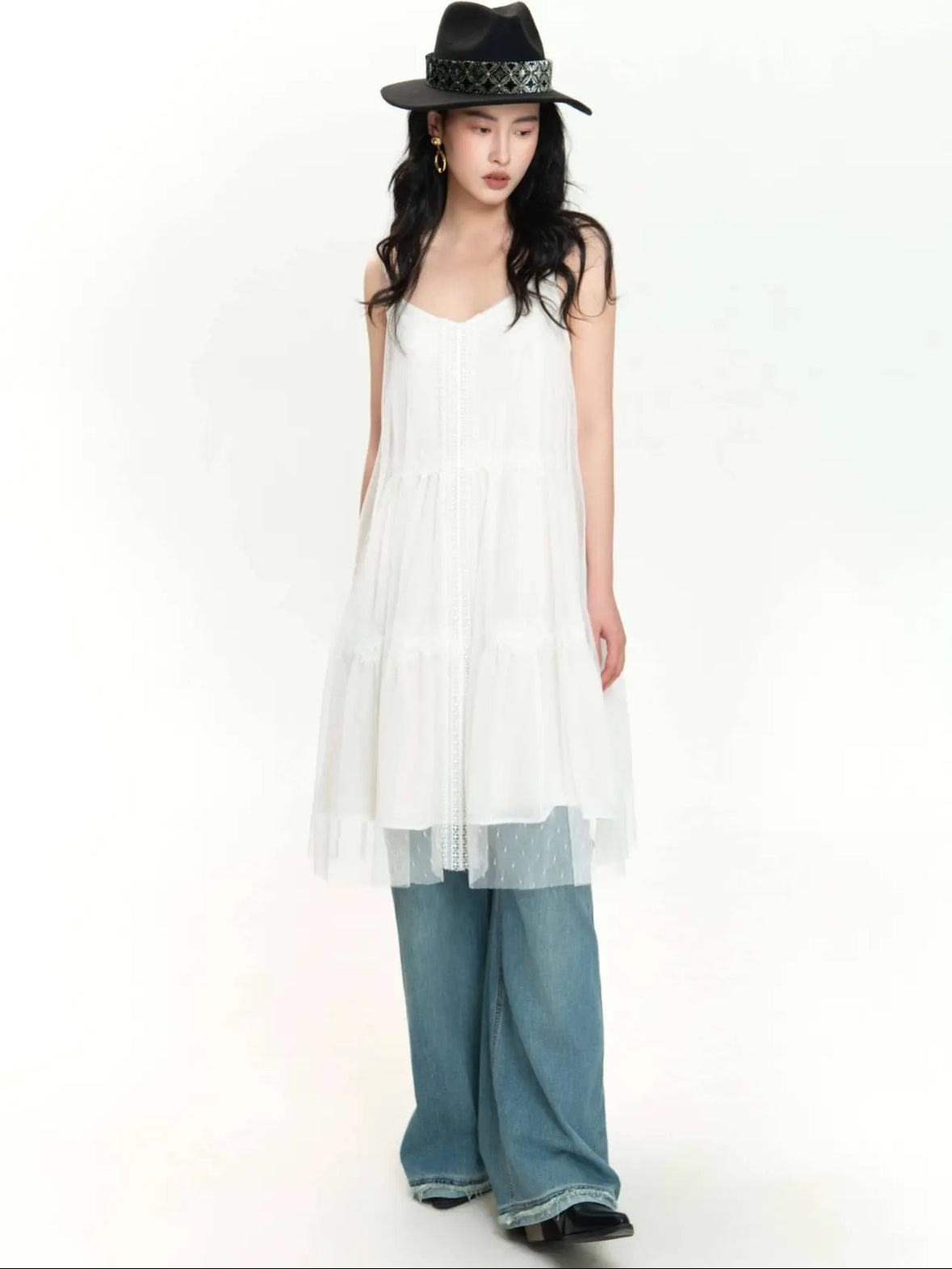 Lace Camisole Dress