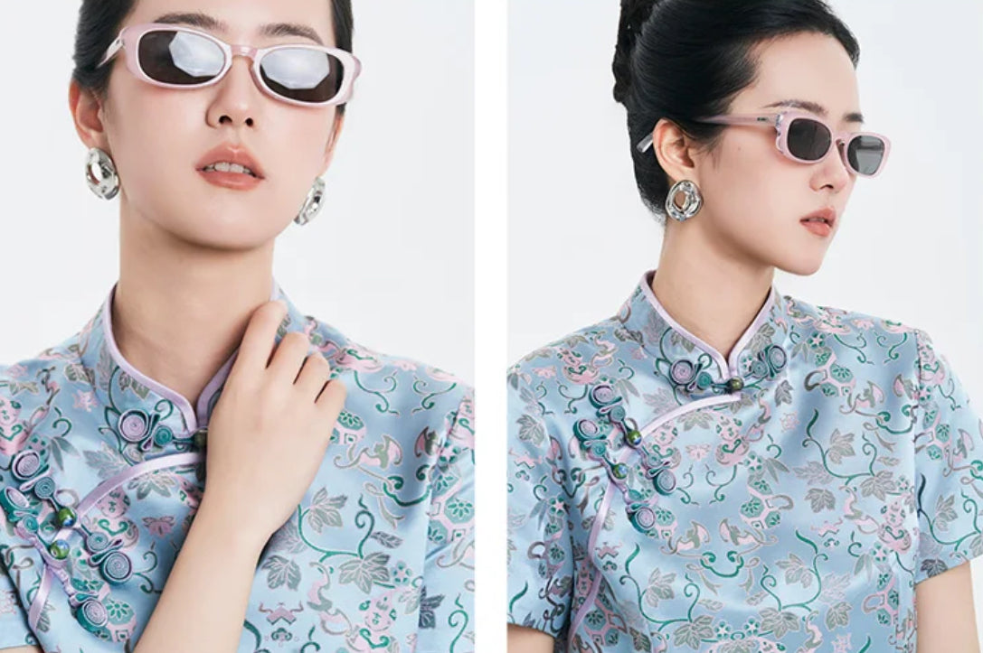 Blooming Song Brocade Qipao