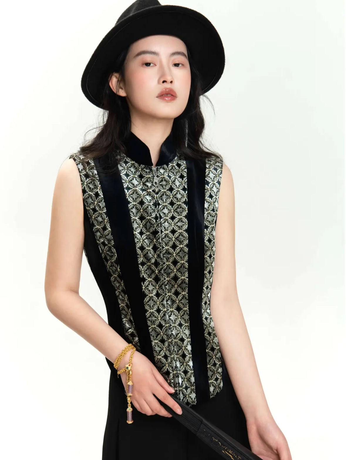 Ten Springs Velvet Vest