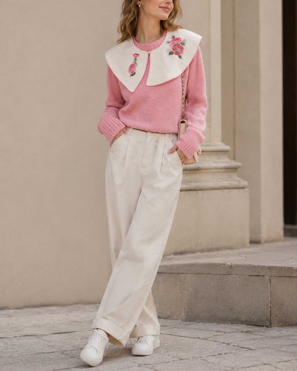 Cloud Shoulder drape