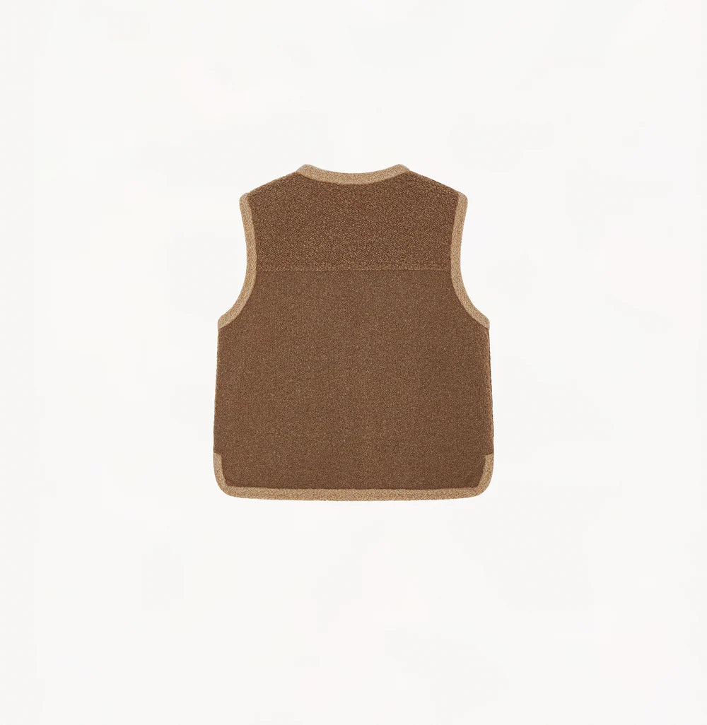 TEDDY BOUCLÉ WAISTCOAT