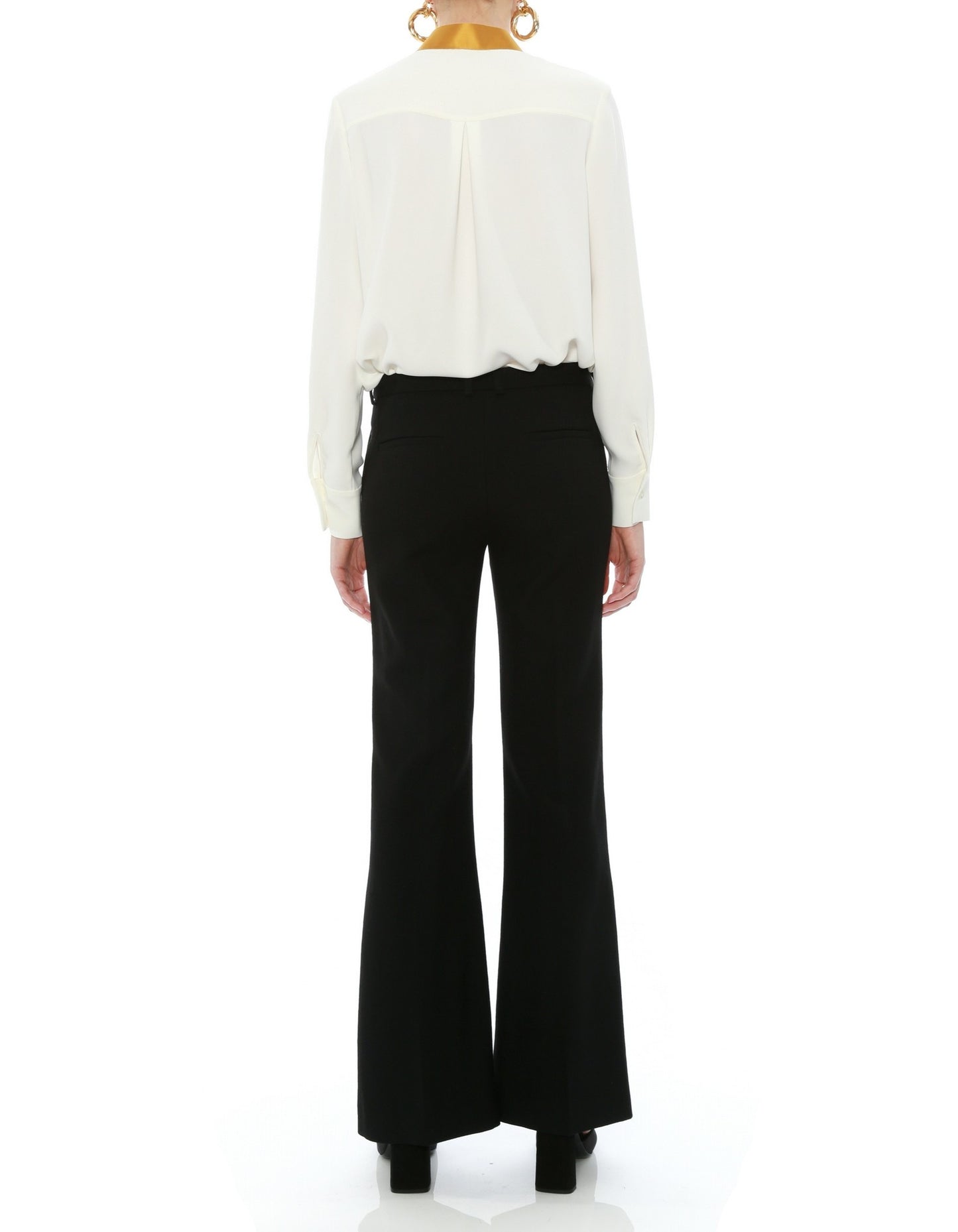 Wide Leg Trousers BLACK 40