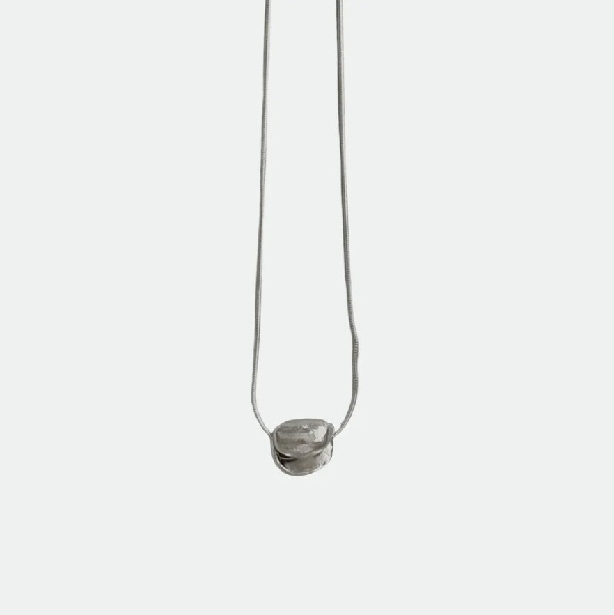 Fold Necklace  Sterling Silver OS