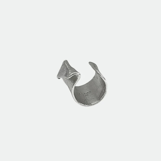 RN07S2311 Turn Over Ring  Sterling Silver OS