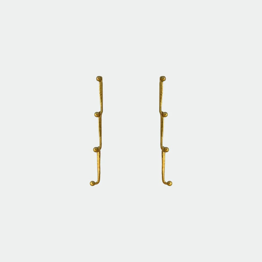 Halo Earrings Gold