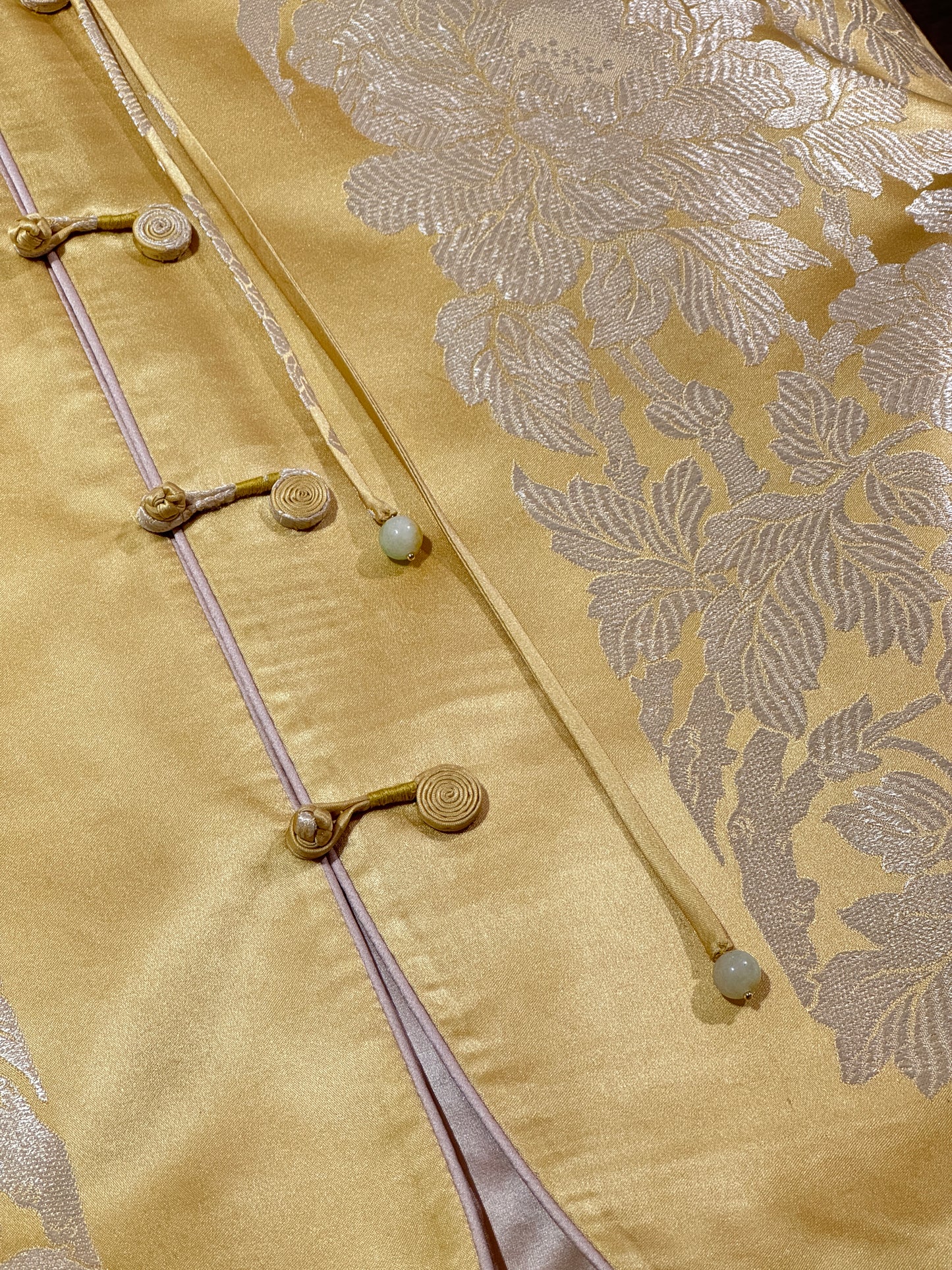 Classic Satin U-Neck Jacket