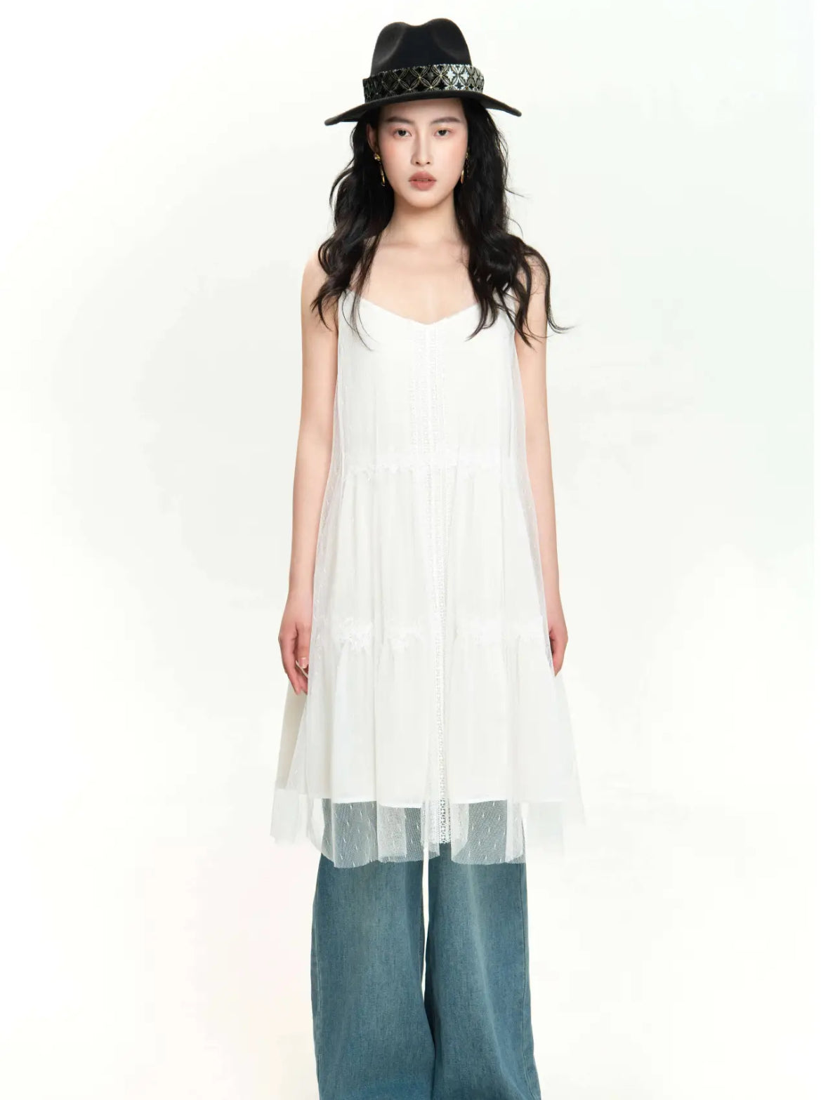 Lace Camisole Dress
