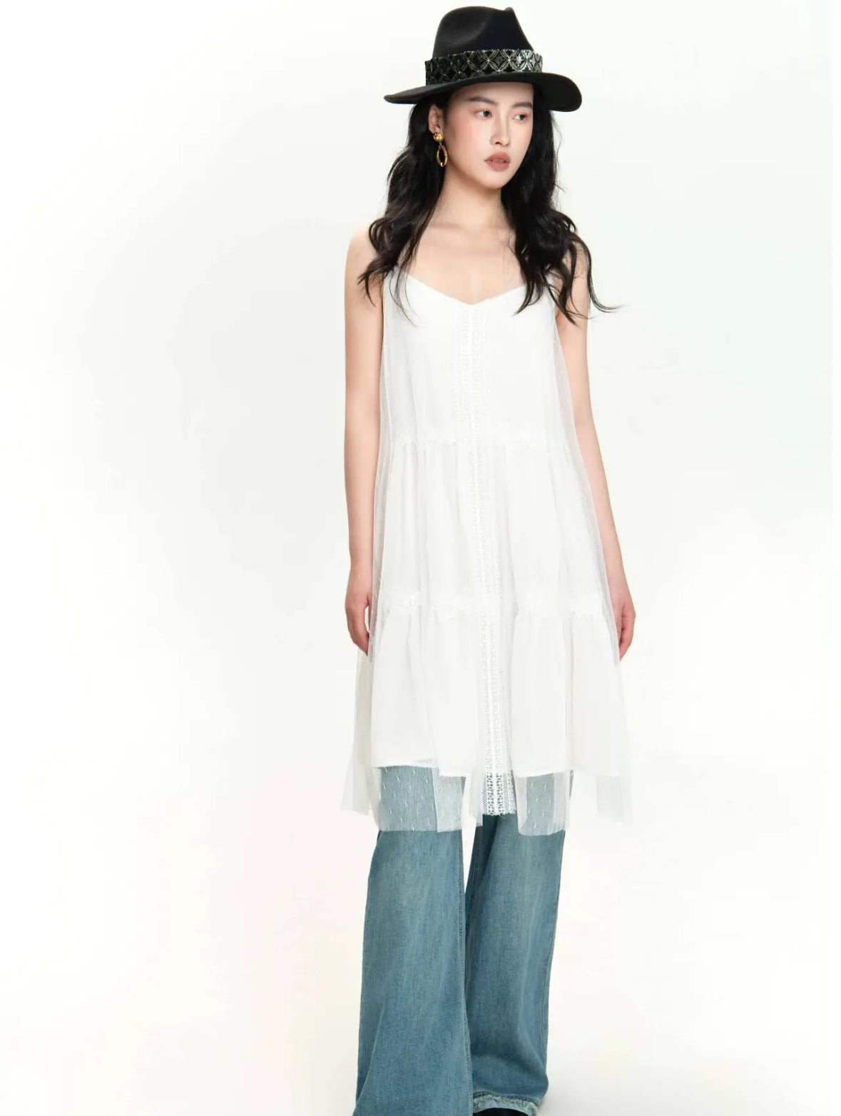 Lace Camisole Dress