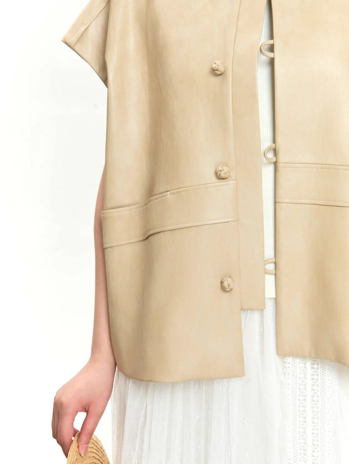 Clear Autumn Neo-Oriental Vest
