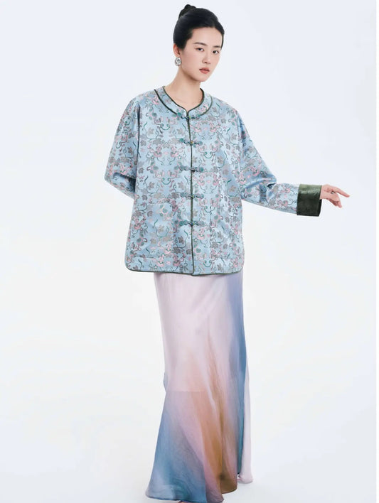 Blooming Song Brocade Coat