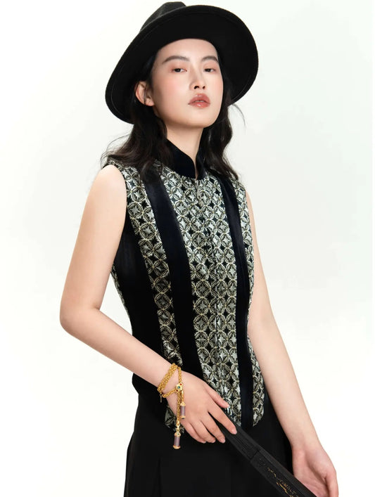 Ten Springs Velvet Vest