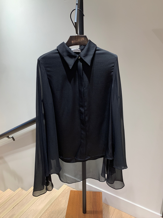 0202406260013 Shawl Blouse