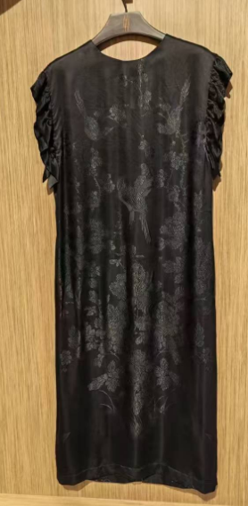 Antique Satin Dress