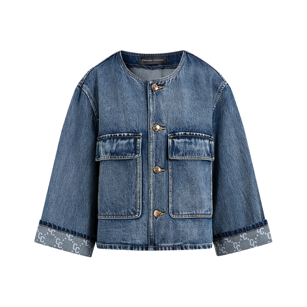 JACKET Jean Blue M