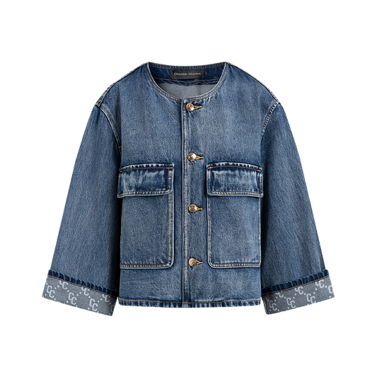 JACKET Jean Blue M