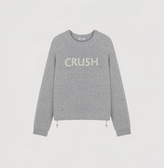 TEDDY BOUCLÉ EMBROIDERED SWEATER