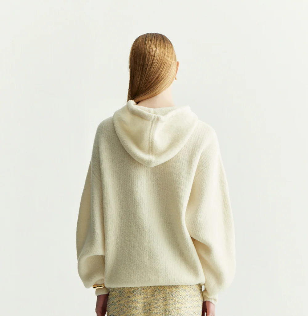 TEDDY FLEECE HOODIE