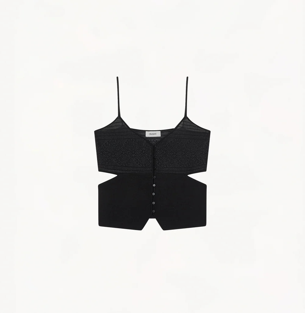 LACE BUSTIER CAMISOLE