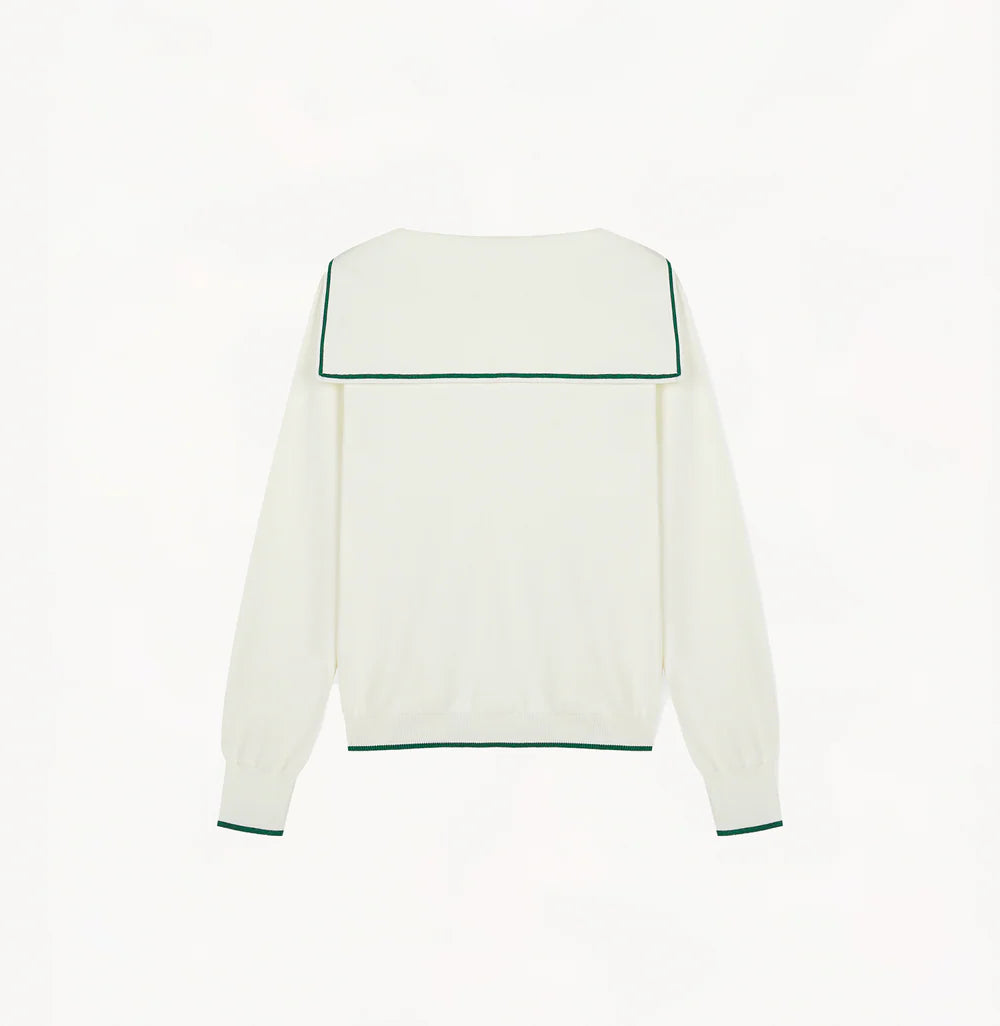 SAILOR COLLARED CARDIGAN