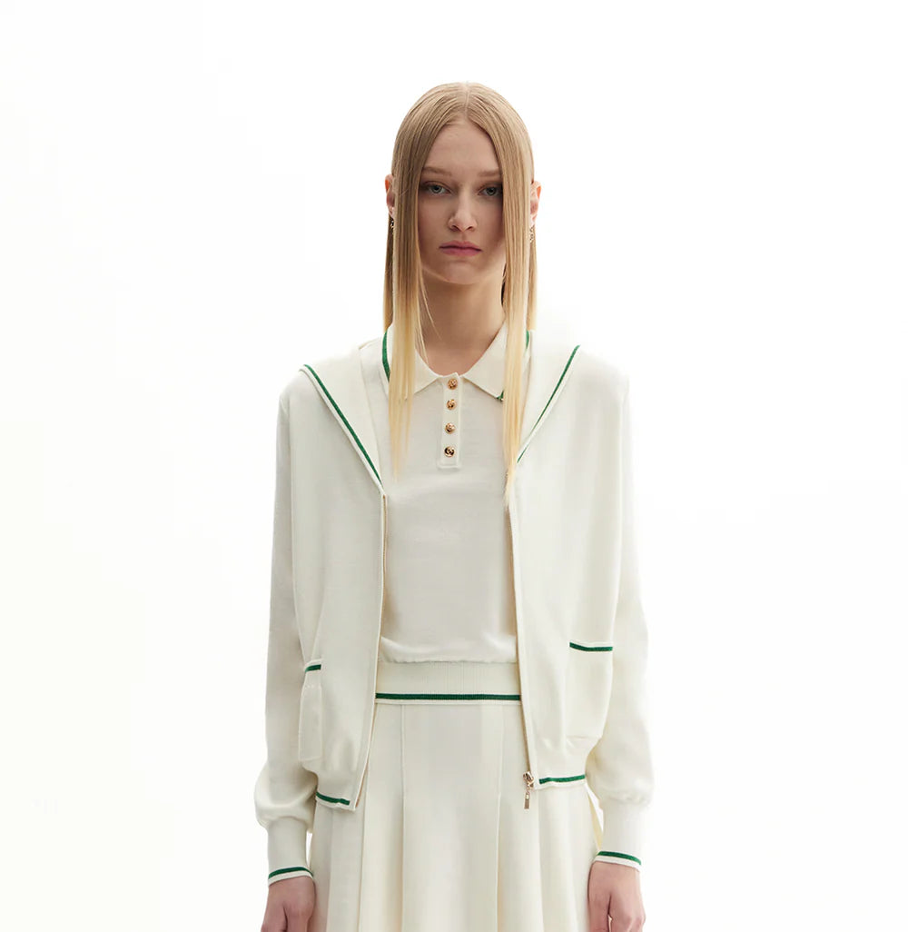 SAILOR COLLARED CARDIGAN