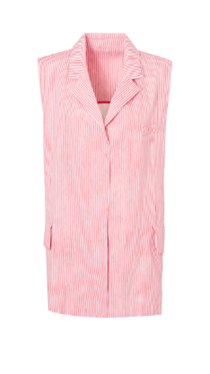 COAT RED STRIPE 38