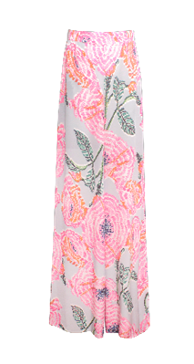 PANT GREY FLOWER 38
