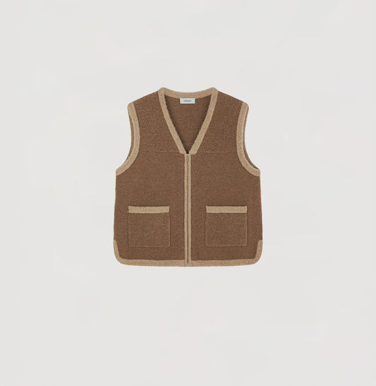 TEDDY BOUCLÉ WAISTCOAT